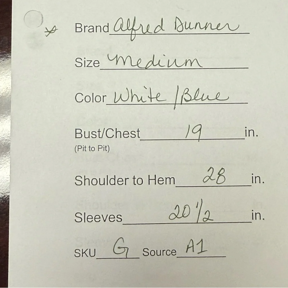 Alfred Dunner Aqua Knit Cardigan M | Open Front Layered Sweater Set Spring - Picture 8 of 8